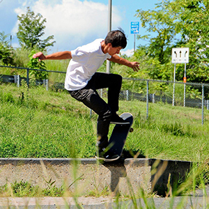 Skateboarding