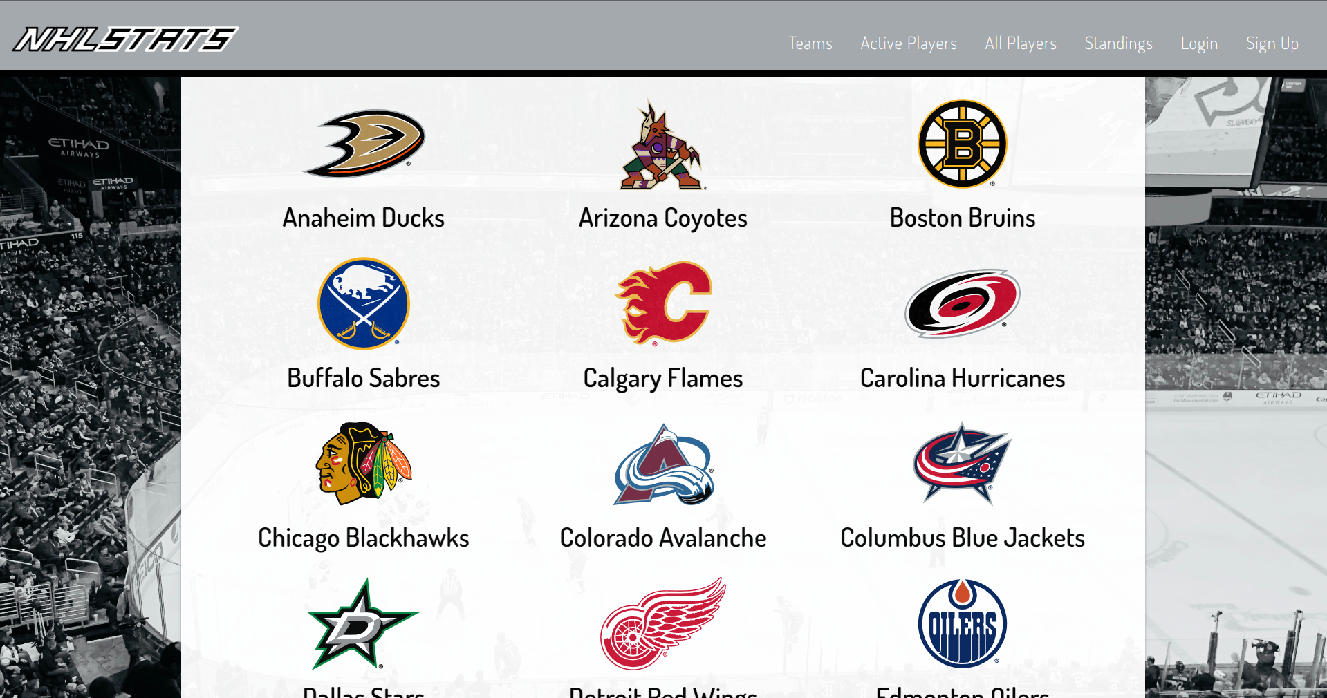 NHLStats App